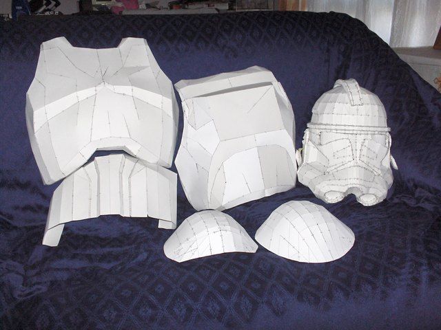 clone trooper armor pepakura files power